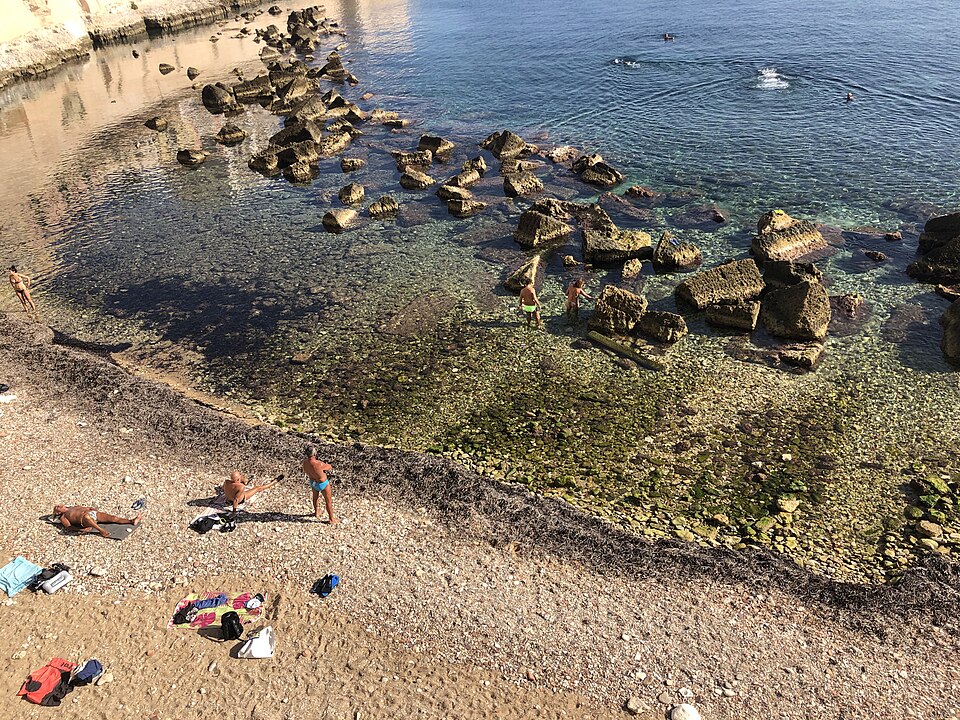 Spiaggetta di Cala Rossa
